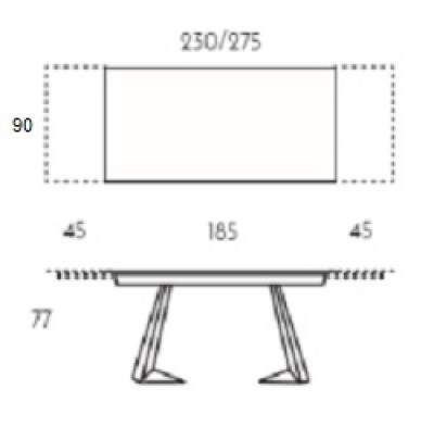 Mesa Infinity extensible TamiroTarazona HogarDomestic 185x90