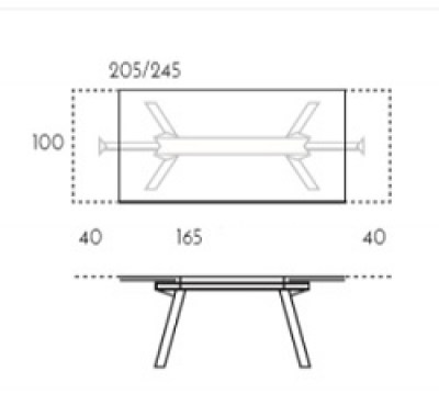 Mesa Magni TamiroTarazona HogarDomestic 165 100