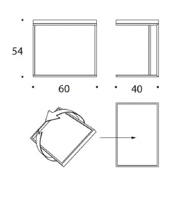 Mesa centro Tray Kendomobiliario HogarDomestic 64