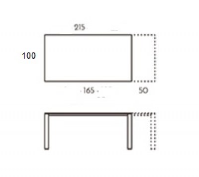 Mesa extensible Manhattan TamiroTarazona HogarDomestic 165 100