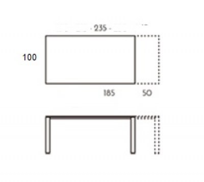 Mesa extensible Manhattan TamiroTarazona HogarDomestic 185 100